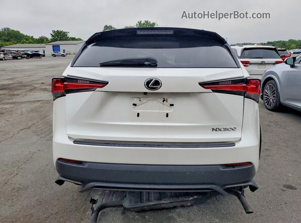 JTJYARBZ2J2091047 2018 LEXUS NX White Widok z tyłu