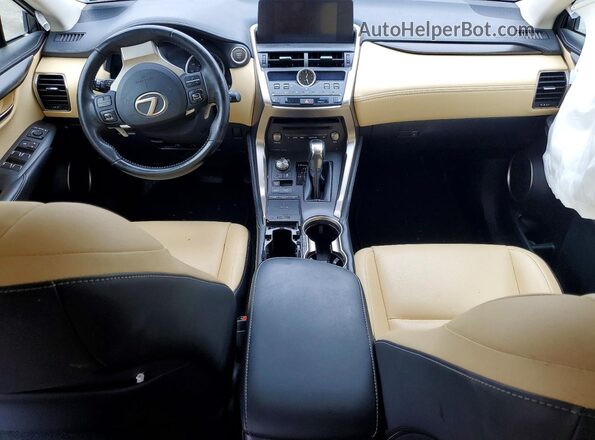 JTJYARBZ2J2091047 2018 LEXUS NX White Widok deski rozdzielczej