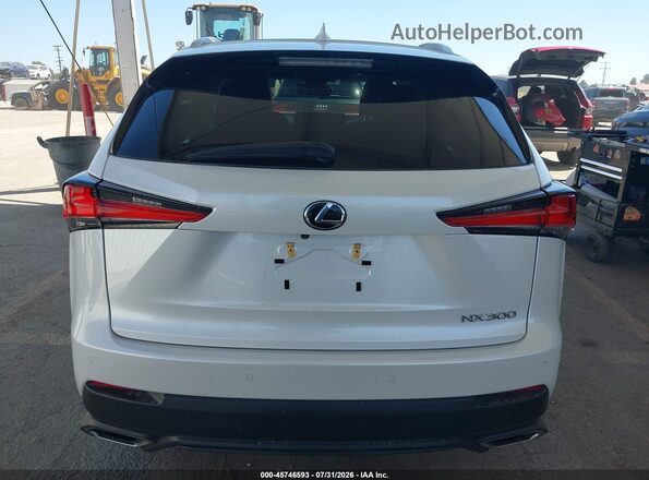 JTJYARBZ2K2138806 2019 LEXUS NX 300 White 