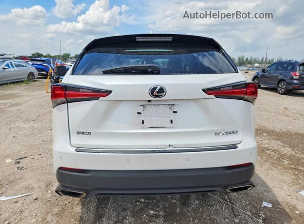 JTJYARBZ2K2141558 2019 LEXUS NX White Widok z tyłu