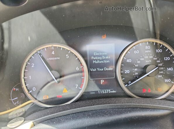JTJYARBZ2K2141558 2019 LEXUS NX White Widok zestawu wskaźników