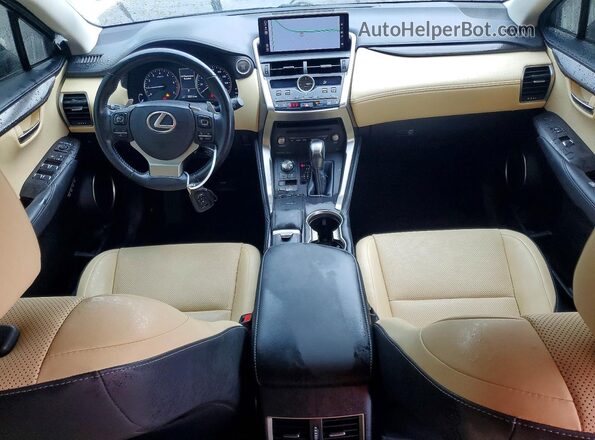 JTJYARBZ2K2156920 2019 LEXUS NX White Widok deski rozdzielczej