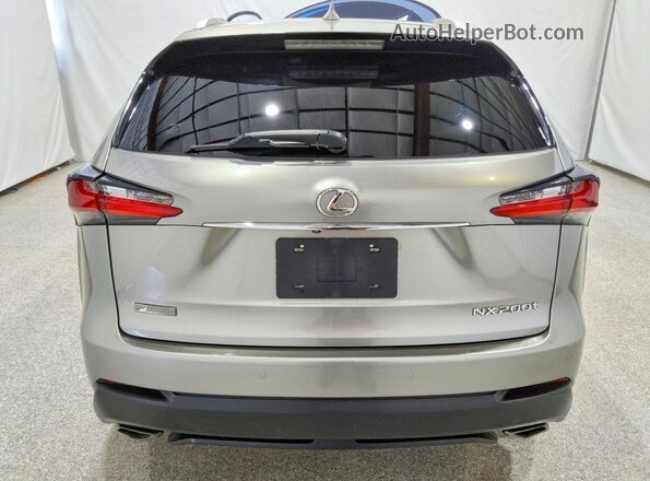 JTJYARBZ3H2050758 2017 LEXUS NX Silver Rear view
