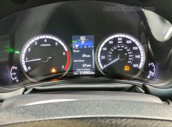 JTJYARBZ3H2050758 2017 LEXUS NX Silver Instrument cluster view