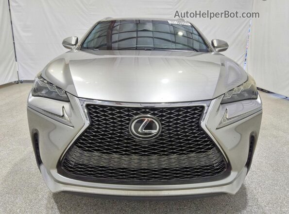 JTJYARBZ3H2050758 2017 LEXUS NX Silver Front view