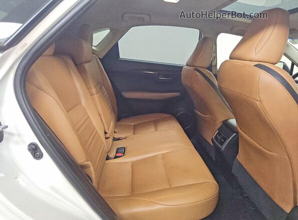 JTJYARBZ3H2056754 2017 LEXUS NX White უკანა სალონის ხედი