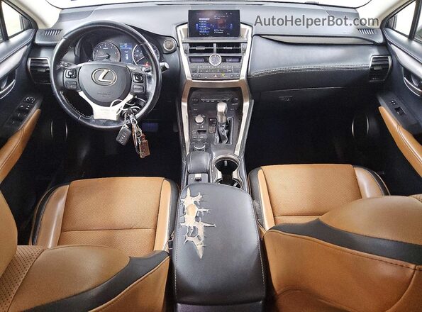 JTJYARBZ3H2056754 2017 LEXUS NX White წინა პანელის ხედი