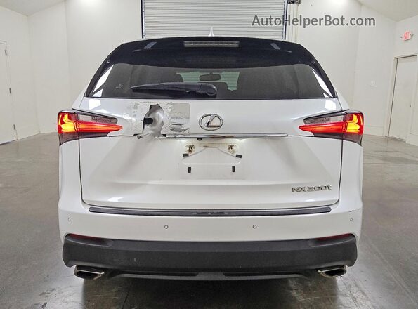 JTJYARBZ3H2056754 2017 LEXUS NX White უკანა ხედი