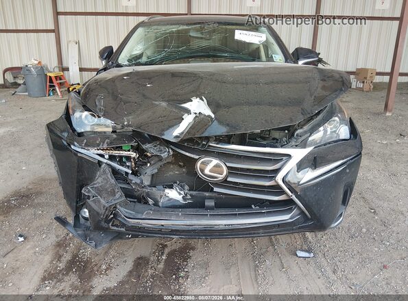 JTJYARBZ3H2069682 2017 LEXUS NX 200T Black Դիմացի տեսք