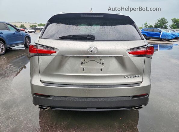 JTJYARBZ3H2072307 2017 LEXUS NX Gray Вид ззаду