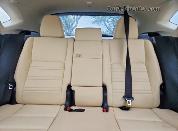 JTJYARBZ3H2072307 2017 LEXUS NX Gray Вид задніх сидінь