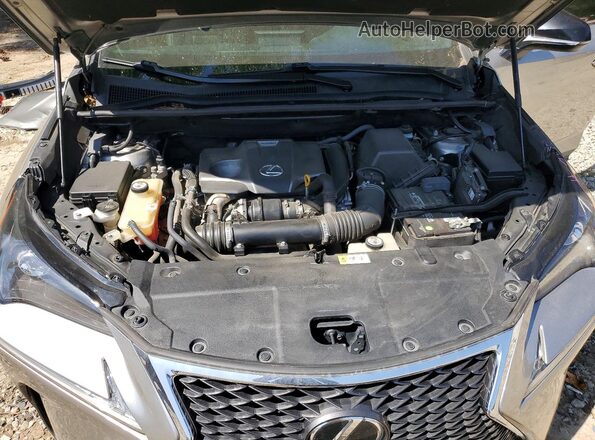 JTJYARBZ3H2075711 2017 LEXUS NX Silver Vista del compartimento del motor