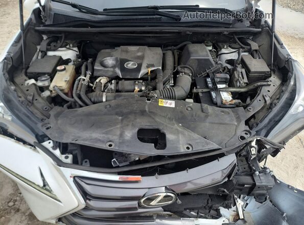 JTJYARBZ3H2078320 2017 LEXUS NX White Widok komory silnika