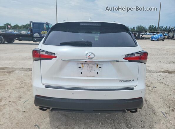 JTJYARBZ3H2078320 2017 LEXUS NX White Widok z tyłu
