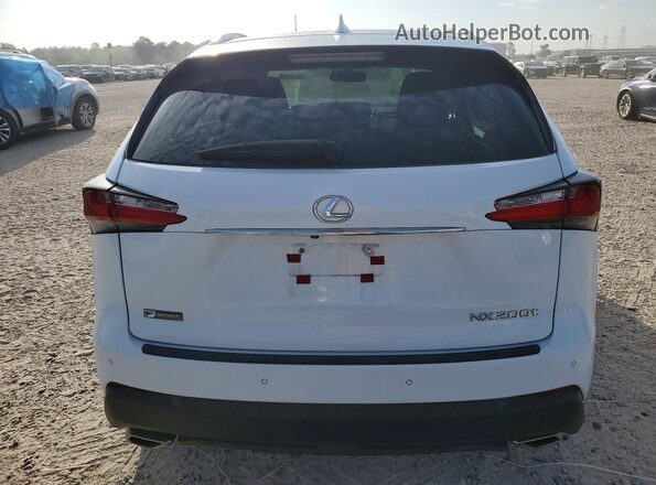 JTJYARBZ4H2072770 2017 LEXUS NX Белый Вид сзади