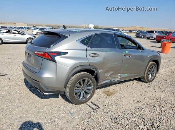 JTJYARBZ4H2074776 2017 LEXUS NX Silver Հետևի աջ