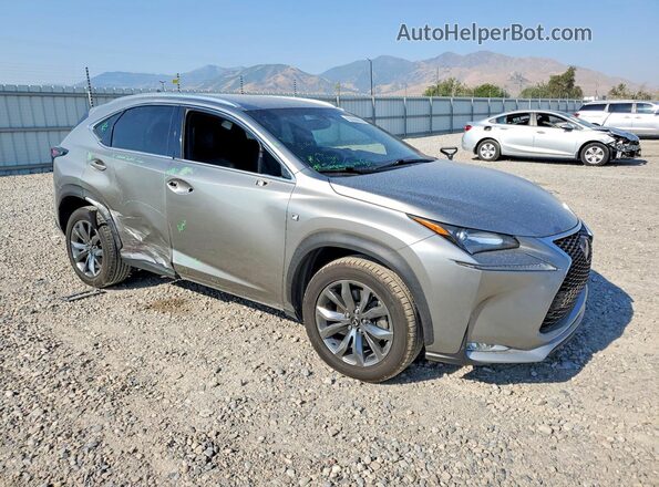 JTJYARBZ4H2074776 2017 LEXUS NX Silver Առջևի աջ