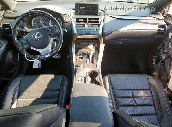JTJYARBZ4H2074776 2017 LEXUS NX Silver Առջևի վահանակի տեսք