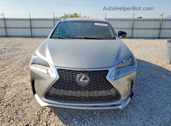 JTJYARBZ4H2074776 2017 LEXUS NX Silver Դիմացի տեսք