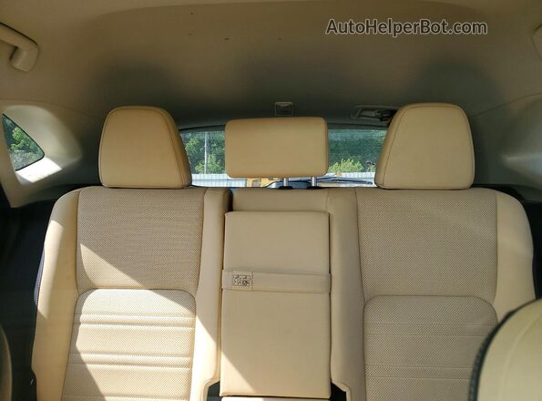 JTJYARBZ4K2122560 2019 LEXUS NX Gray უკანა სავარძლების ხედი