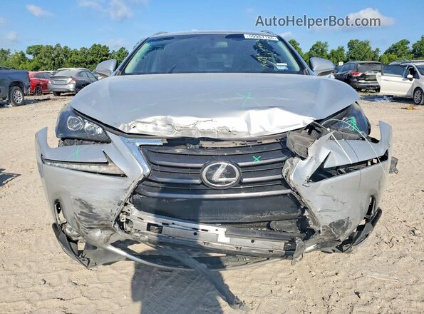 JTJYARBZ5G2037766 2016 LEXUS NX Серебряный Вид спереди