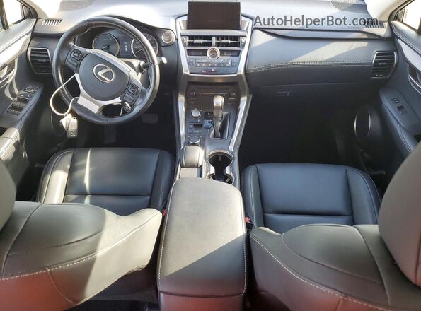JTJYARBZ5H2052401 2017 LEXUS NX Silver წინა პანელის ხედი