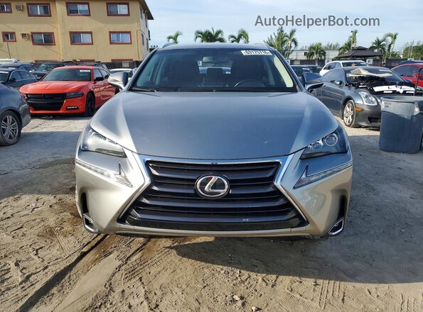 JTJYARBZ5H2052401 2017 LEXUS NX Silver წინა ხედი