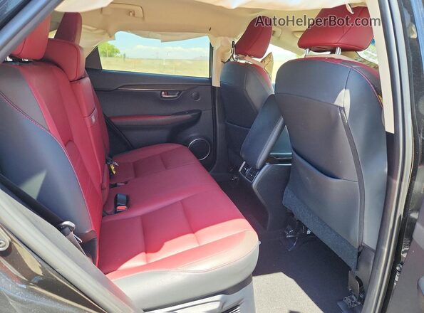 JTJYARBZ5J2111176 2018 LEXUS NX Charcoal Rear interior view