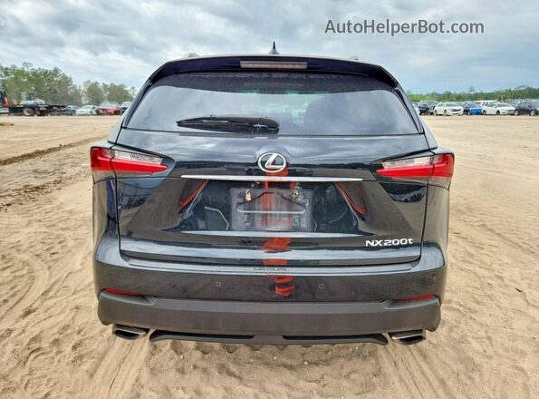JTJYARBZ6H2079705 2017 LEXUS NX Black Հետևի տեսք