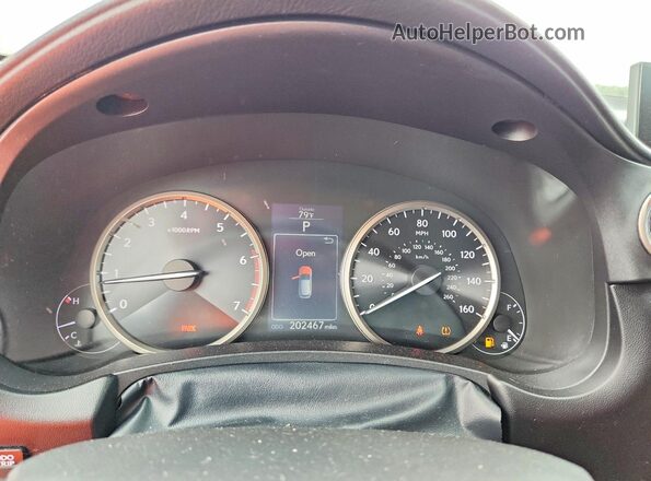 JTJYARBZ6H2079705 2017 LEXUS NX Black Սարքավորումների վահանակի տեսք