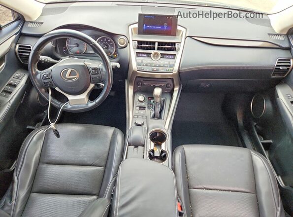 JTJYARBZ6H2079705 2017 LEXUS NX Black Առջևի վահանակի տեսք