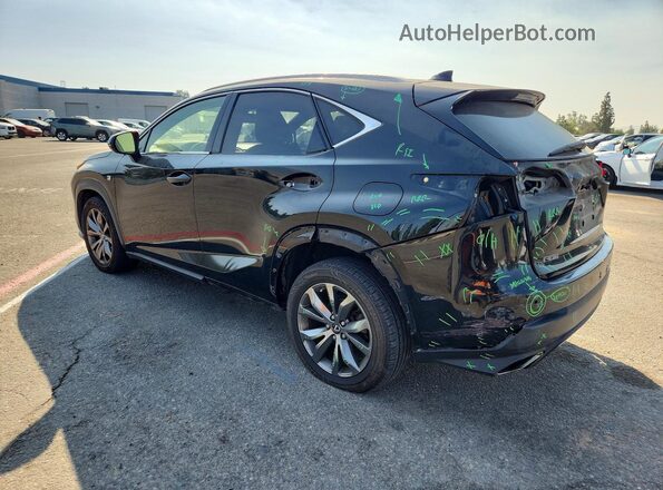 JTJYARBZ6K2124228 2019 LEXUS NX Black Rear left