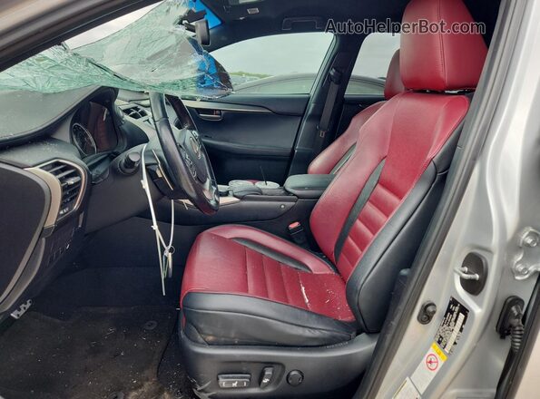 JTJYARBZ7H2053016 2017 LEXUS NX Gray Widok wnętrza z przodu