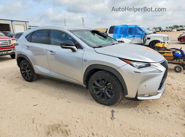 JTJYARBZ7H2053016 2017 LEXUS NX Gray Przód prawy