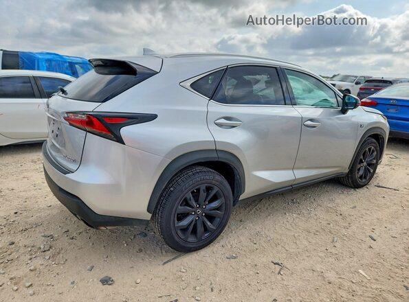 JTJYARBZ7H2053016 2017 LEXUS NX Gray Tył prawy