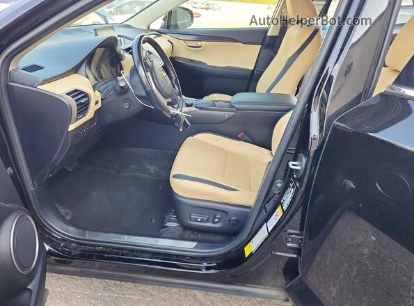 JTJYARBZ7H2058586 2017 LEXUS NX Black Սալոնի դիմացի տեսք