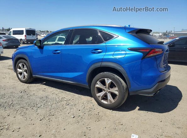 JTJYARBZ7H2058815 2017 LEXUS NX Blue Tył lewy