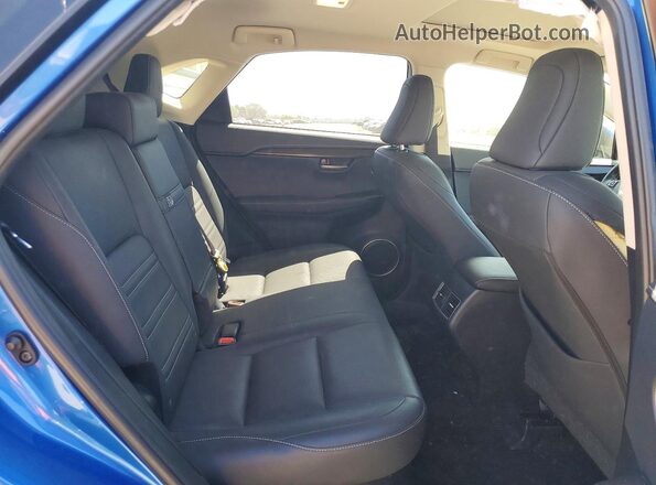 JTJYARBZ7H2058815 2017 LEXUS NX Blue Widok wnętrza z tyłu