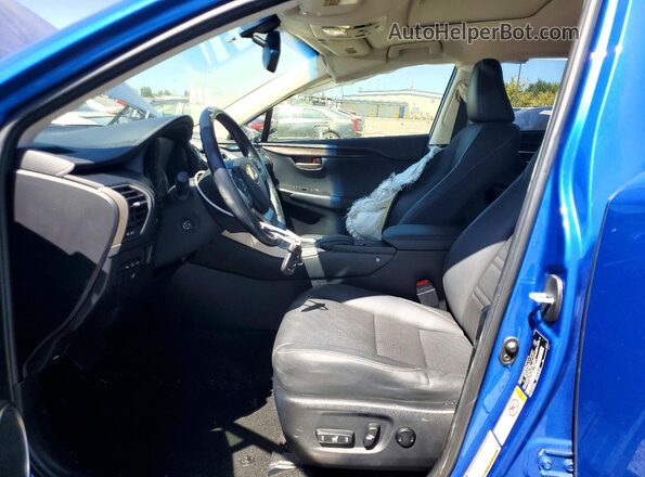 JTJYARBZ7H2058815 2017 LEXUS NX Blue Widok wnętrza z przodu