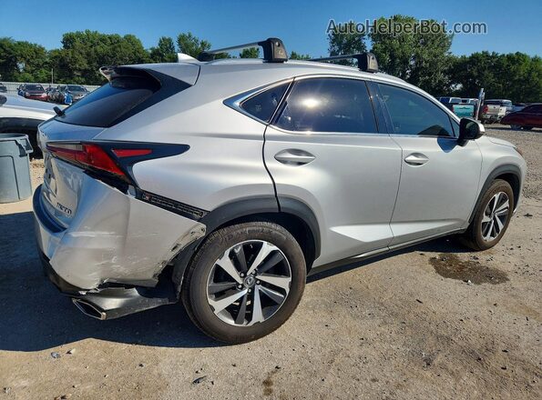 JTJYARBZ7J2092808 2018 LEXUS NX Silver Задня права чверть