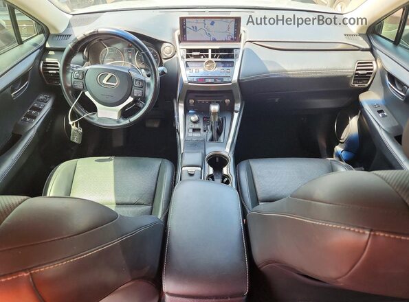 JTJYARBZ7J2092808 2018 LEXUS NX Silver Вид панелі приладів