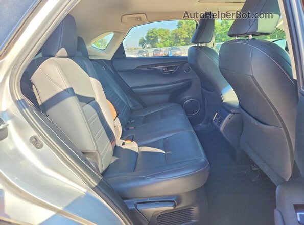 JTJYARBZ7J2092808 2018 LEXUS NX Silver Вид задніх сидінь