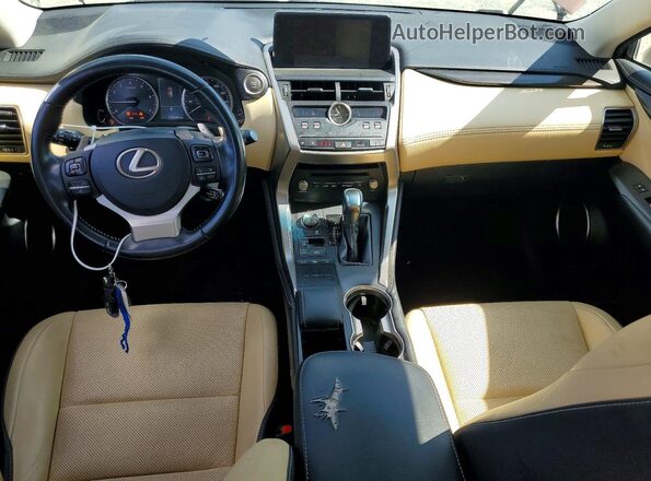 JTJYARBZ8K2145288 2019 LEXUS NX Brown Вид панелі приладів