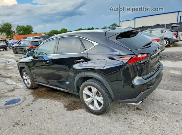 JTJYARBZ9H2078175 2017 LEXUS NX Black Tył lewy