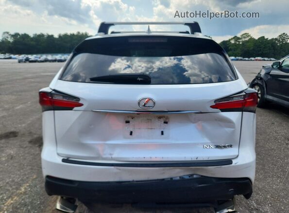 JTJYARBZXG2039870 2016 LEXUS NX White უკანა ხედი