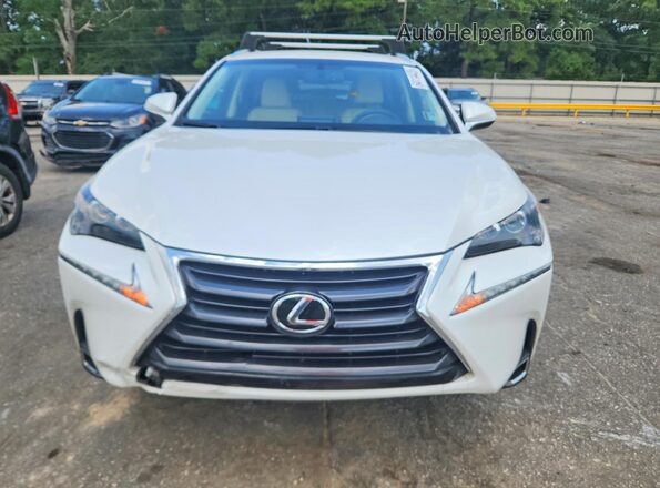 JTJYARBZXG2039870 2016 LEXUS NX White წინა ხედი