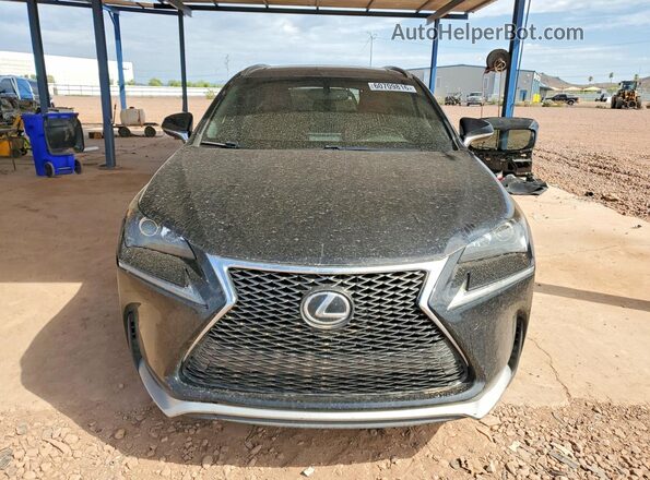JTJYARBZXH2078153 2017 LEXUS NX Black Widok z przodu