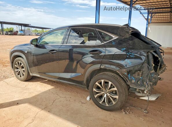 JTJYARBZXH2078153 2017 LEXUS NX Black Tył lewy