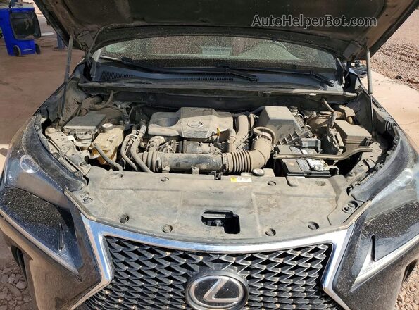 JTJYARBZXH2078153 2017 LEXUS NX Black Widok wnętrza z tyłu