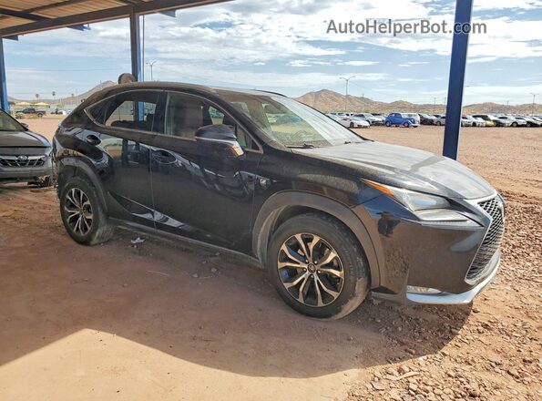 JTJYARBZXH2078153 2017 LEXUS NX Black Przód prawy